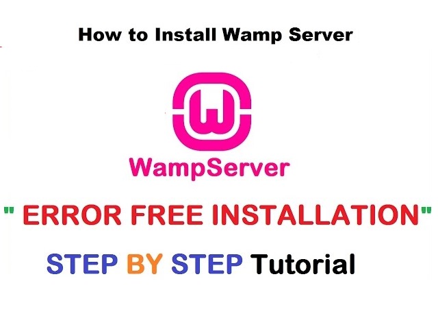 How To Install Wamp Server